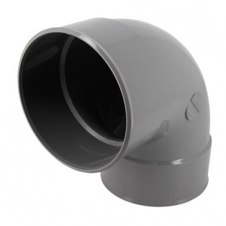 PVC elbow 87°30 (90°) FF : 140
