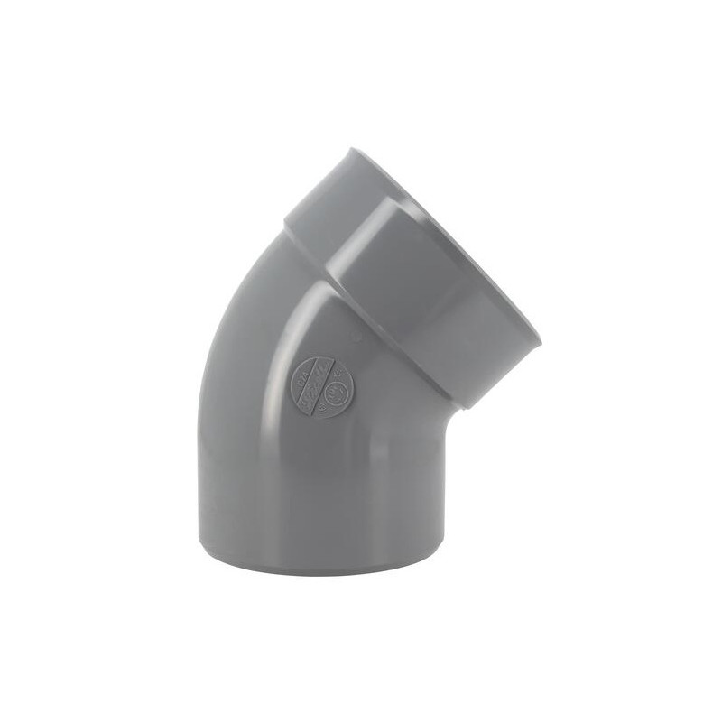 Gomito in PVC 45° MF : 160
