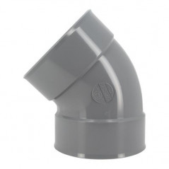Elbow Pvc 45° Ff : 160, NICOLL, CZ44