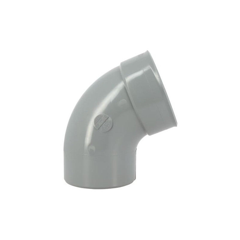 Elbow pvc 67°30 MF : 160