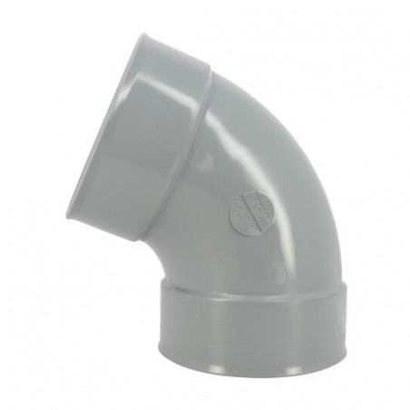 Coude pvc 67 degré30 FF 160 NICOLL CZ66 - Image 1/3
