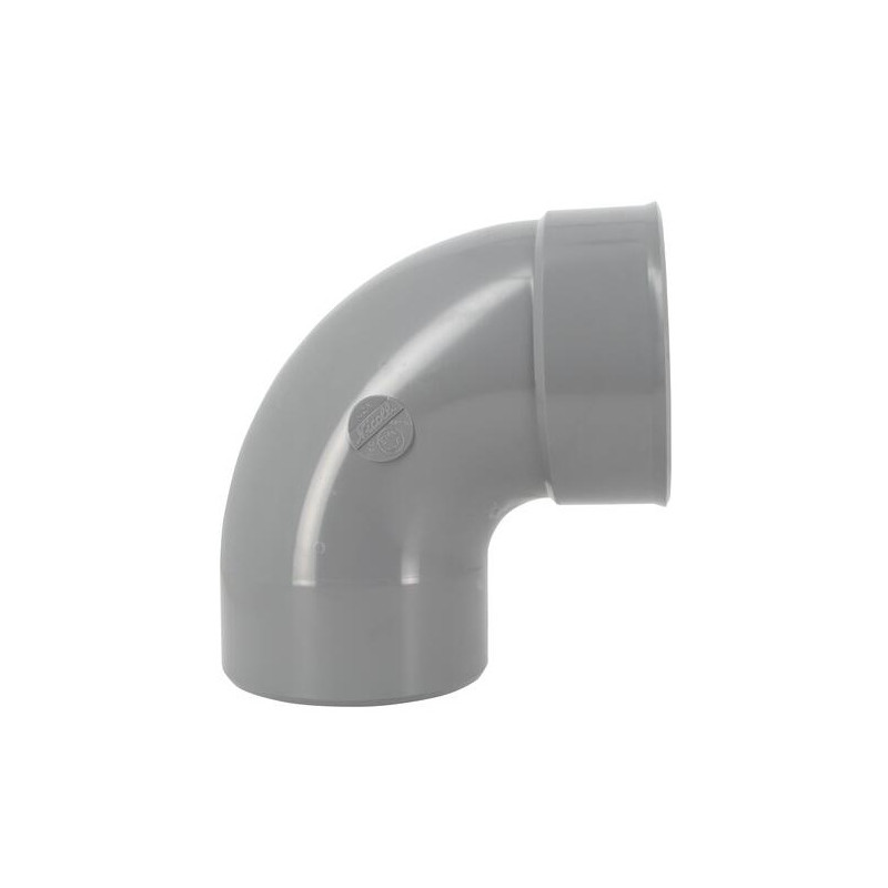 PVC bocht 87 graden30 (90 graden) MF 160