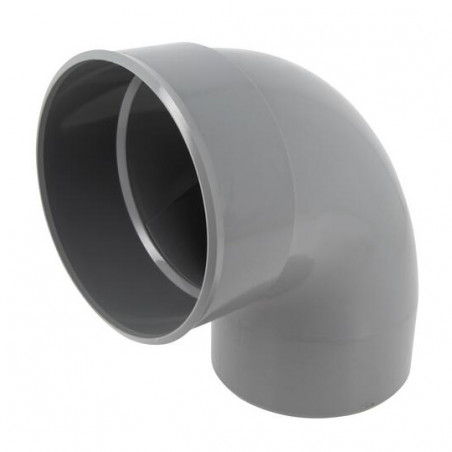 PVC elbow 87°30 (90°) MF : 160
