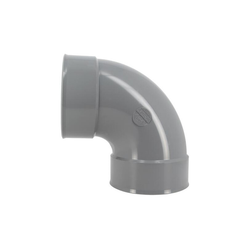Coude pvc 87 degré30 (90 degré) FF 160