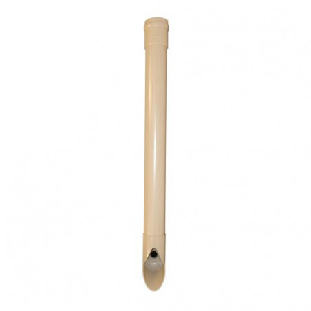 Dauphin coude diamètre 80, L.1m, plastique NICOLL DCF10RS - Image 3/4