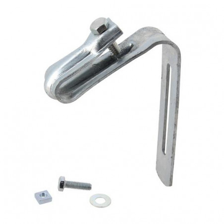 Bracket for corrugated sheet, metal
