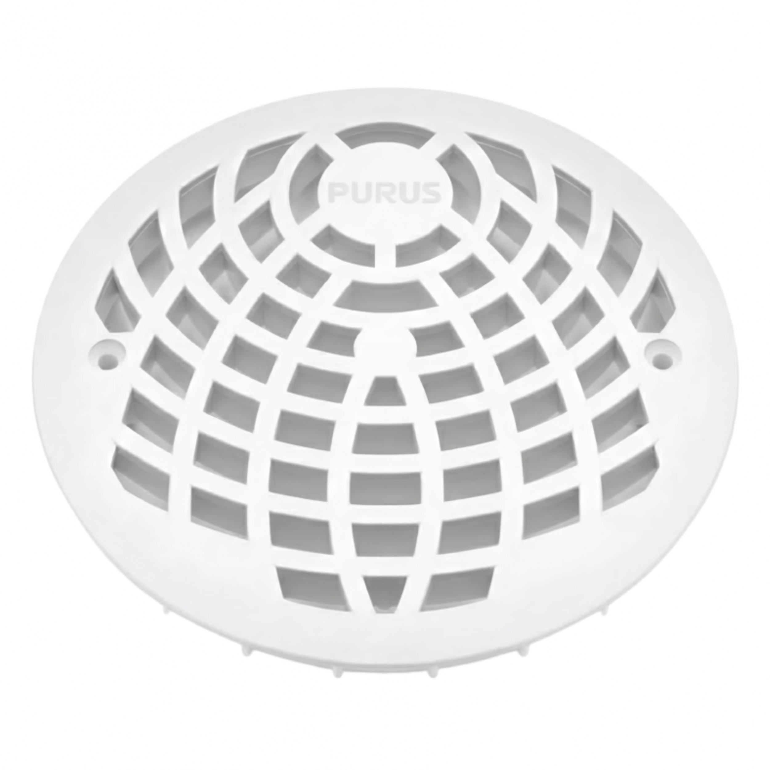 Floor drain grate for Tarkett plastic flooring