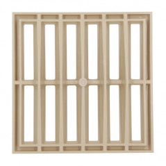 Bodengitter allein: 25x25, Sand