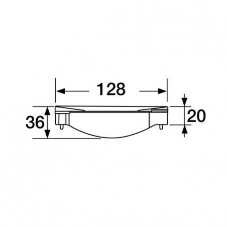 Grille standard 0,50m NICOLL GR77S - Image 3/3