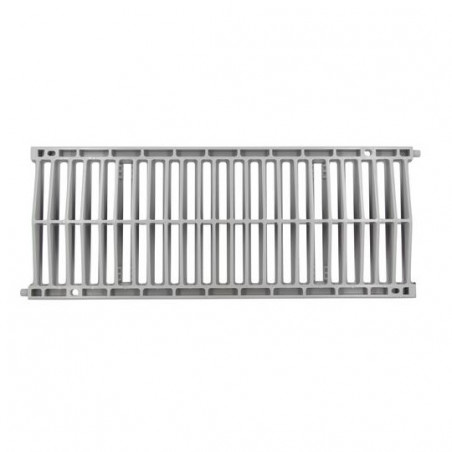 Gutter Grate A15, 50x20cm light grey