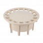 Grate 180 for course siphon: 200x200, sand colour