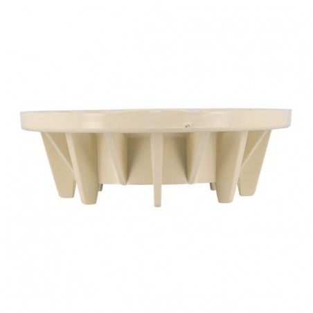 Grille pour siphon de cour SC756S 200x200, coloris sable