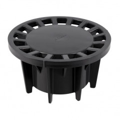 Gitter für Kurssiphon 200 x 200 SC76, grau