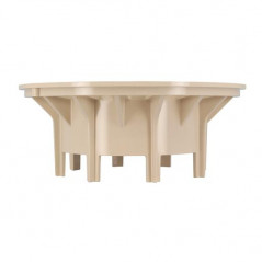 Grille 230 pour siphon de cours 250x250, couleur sable