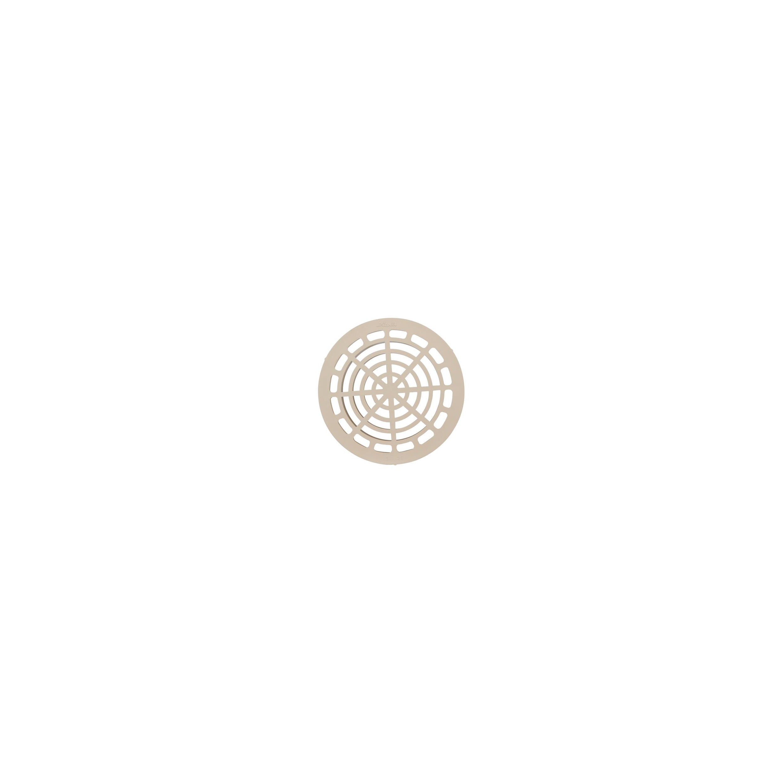 Grille seule 185 mm pour siphon de cour NICOLL GSCP11S