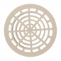 Grate 185 mm for NICOLL SCP11S yard drain, sand color Grate 185 mm for NICOLL SCP11S yard drain, sand color