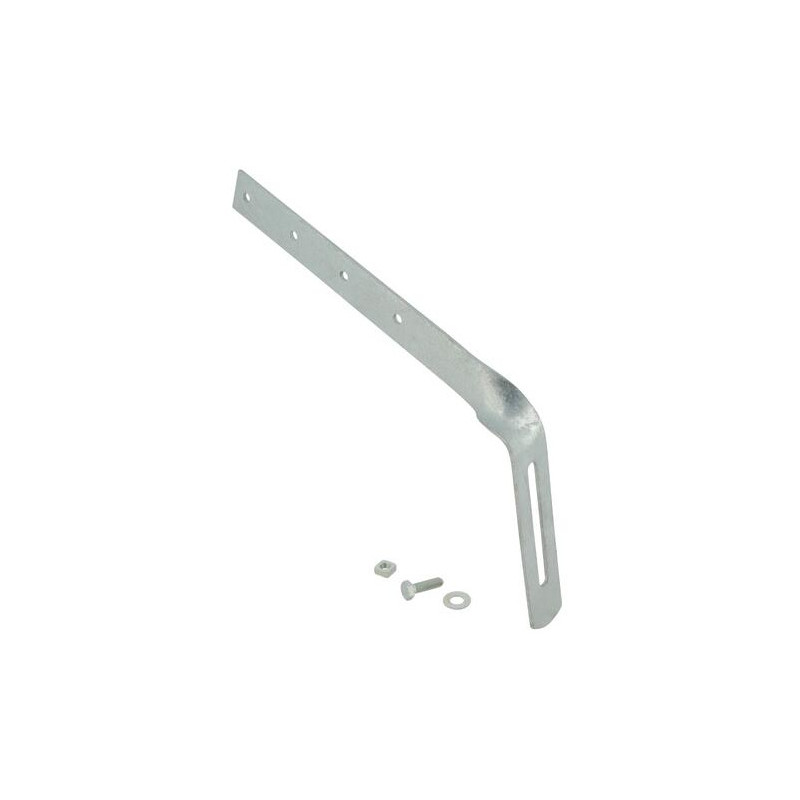 Galvanized curved shaft for gutter Galvanized curved shaft for gutter