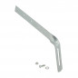 Galvanized curved shaft for gutter Galvanized curved shaft for gutter