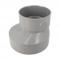 Eccentric PVC reducer 200/140 for drainage, male female Eccentric PVC reducer 200/140 for drainage, male female