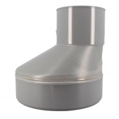 Réduction PVC extérieure excentrée Mâle 250 Femelle 125 NICOLL ID5 - Image 1/3