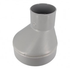 Reducción excéntrica exterior de PVC Macho 250 Hembra 125