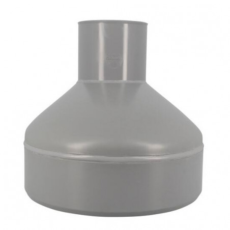 Réduction PVC extérieure excentrée Mâle 250 Femelle 100 NICOLL ID7 - Image 4/4