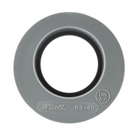 Eingebautes Pvc-Reduzierstück, Männlich 63 Mm, Weiblich 40 Mm., NICOLL, L4