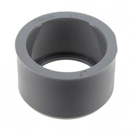 Incorporated Reduction Pvc Male 63Mm, Female 50Mm., NICOLL, L5