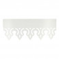 Mantovana 200 x 500 mm, bianco a unità Mantovana 200 x 500 mm, bianco a unità