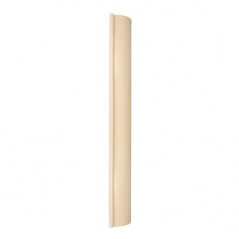 Grondaia semicircolare LG25 diametro 25 mm, sabbia, lunghezza 2 m