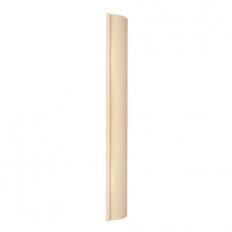 Half-round gutter LG25 diameter 25 mm, sand, length 2 m