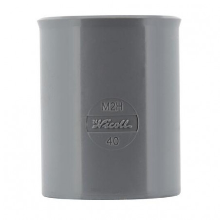 Pvc-Muffe 40, NICOLL, M2H