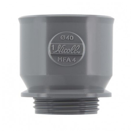 Cap Adapter: 40, NICOLL, MFA4