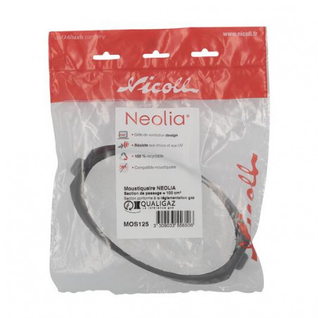 Mosquito Net D.125 For Neolia Design Grille, NICOLL, MOS125