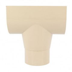 Central gutter outlet 25 cm, diameter 80 mm, glue-on sand PVC