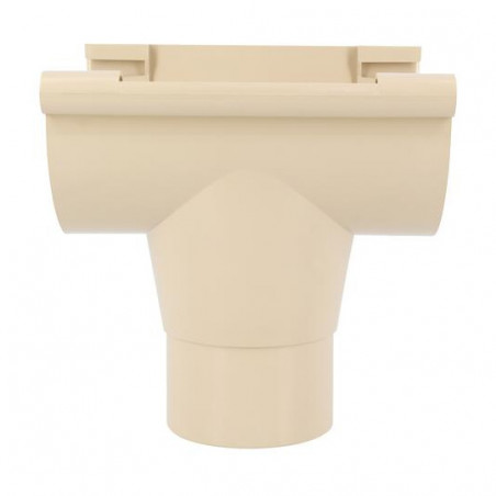 Uscita Centrale Per Grondaia Da 25 Cm, Uscita Da 80 Mm Di Diametro, Da Incollare Su Sabbia Pvc, NICOLL, NAC25S