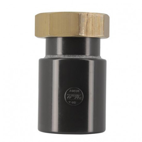 2-delige vrouwelijke PVC drukconnector 50 mm, vrouw 50x60