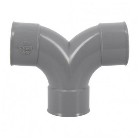 Double elbow 87°30 FF : 50