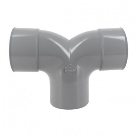 Double elbow 87°30 MF : 100