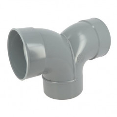 Double elbow 87°30 MF : 160