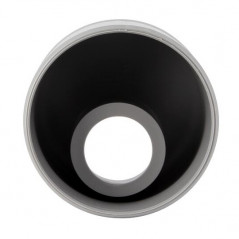 Reducción de PVC integrada de 75 mm macho y 32 mm hembra.