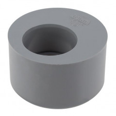 Réduction incorporée PVC mâle 75 mm, femelle 40 mm. NICOLL P4 - Image 1/4