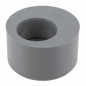Riduzione in PVC incorporata da 75mm maschio, 40mm femmina.