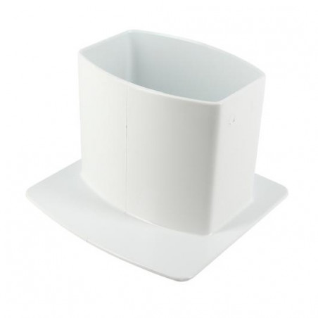 Pied de chute ovation TD107 Blanc 105x76