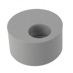 Ingebouwd Pvc Verloopstuk, 80 Mm Mannelijk, 32 Mm Vrouwelijk., NICOLL, R3
