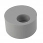 Reductor de PVC incorporado, 80 mm macho, 32 mm hembra.