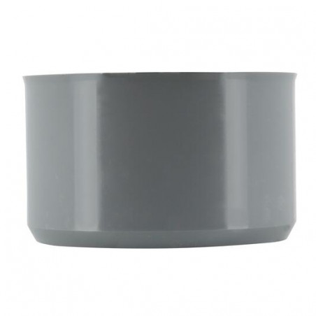 Verloopstuk ingebouwd PVC M/M 80 mm, F/F 32 mm.