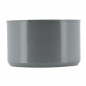 Reducción incorporada PVC macho 80 mm, hembra 32 mm. Reducción incorporada PVC macho 80 mm, hembra 32 mm.