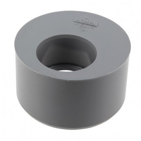 Reductor De Pvc Incorporado, Macho 80Mm, Hembra 40Mm, NICOLL, R4