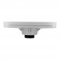 PVC siphonic tray 40 x 40 cm with adapter, light grey PVC siphonic tray 40 x 40 cm with adapter, light grey